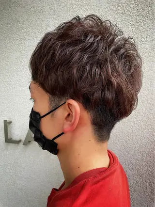 ショート カラー メンズ LAP.s 中嶋　諒のヘアスタイル