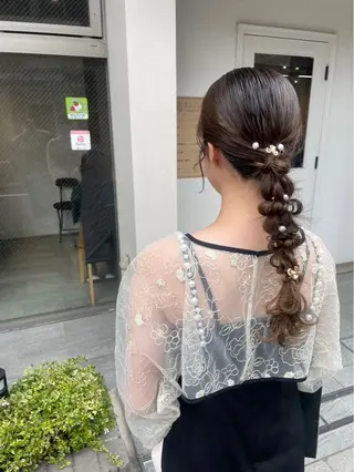 ヘアアレンジ 美髪× ヘアセット✨Araiのヘアスタイル