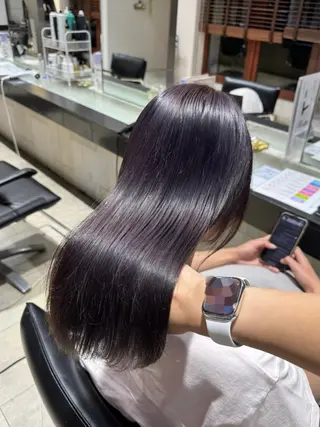 ミディアム 川口 華菜🦋のヘアスタイル