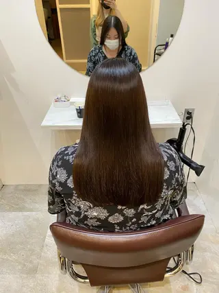 ロング 【髪質改善 艶髪】 布川 莉穂のヘアスタイル