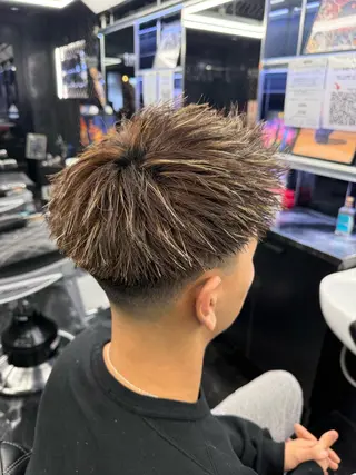 ショート MEN’S STUG'S BARBER SHOP by DAMDEE TOKYO錦糸町所属・半澤 颯のヘアスタイル