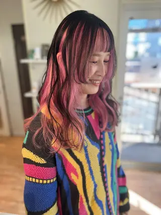 セミロング YUIKA 江古田のヘアスタイル