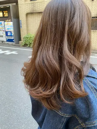 セミロング KOBAYASHI TEPPEIのヘアスタイル
