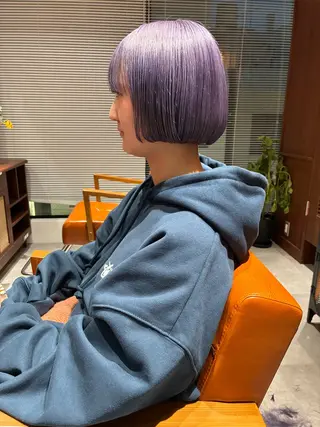 ショート カラー ヘアアレンジ 💟Opus/ Mizuki🐕💟のヘアスタイル