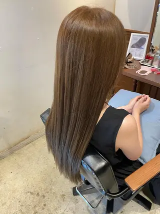 ロング カラー ｅｒｉ 🧴🫧のヘアスタイル