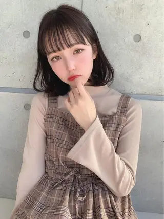 ショート カラー ヘアアレンジ 🩰透明感カラー♡ UTA🩰のヘアスタイル