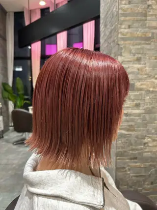 セミロング 梅田美容室/ ウルフカットのヘアスタイル
