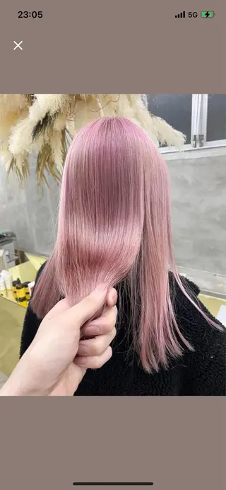 セミロング カラー スパイラルパーマ 🌐hina⭐️のヘアスタイル