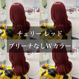 カラー ブリーチなし透明感 💗RYOTAのヘアスタイル