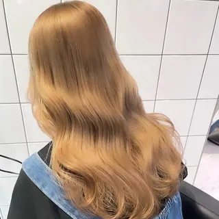 ロング カラー 🫧うる艶トレンド 🫧透明感カラーのヘアスタイル