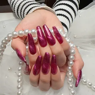 ネイル CC  NaNa ワンホンネイル🌙Nのネイルデザイン
