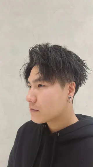 ショート メンズ 北條 一真のヘアスタイル