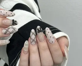 ネイル By moonネイル 🌷ワンホン/韓国風のネイルデザイン