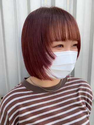 ショート カラー arte MAYU カットモデル募集のヘアスタイル
