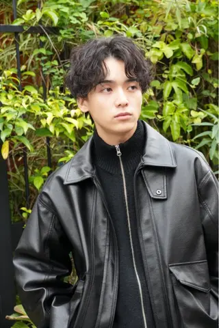 ショート パーマ メンズ 11.12月限定割引 fifth前比嘉💥のヘアスタイル