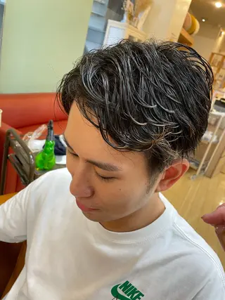 メンズ 韓国ヘア 🤍中西麻友🤍のヘアスタイル