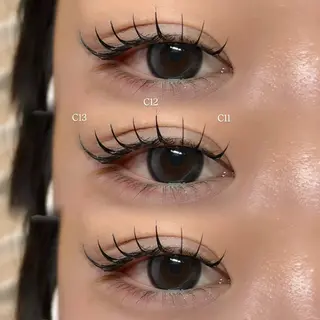 マツエク・マツパ Mell Yuuna ♡パリエク /束感のマツエク・マツパデザイン