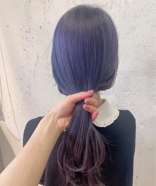 セミロング カラー Froom🌻 村上夏菜のネイルデザイン