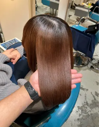 ミディアム 必ず笑顔で帰っていた だきます！安田祐貴のヘアスタイル