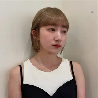 ショート ベージュ/透明感/ レイヤー/あやか💕のヘアスタイル