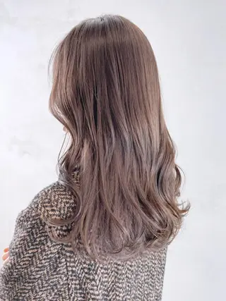 セミロング カラー パーマ ヘアアレンジ ITbyALBUM 浦和店のヘアスタイル