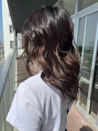 セミロング 🌿大内雅斗 🌿韓国ヘアのヘアスタイル