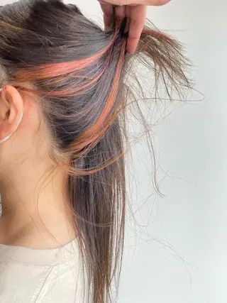 セミロング ili 梅田のヘアスタイル