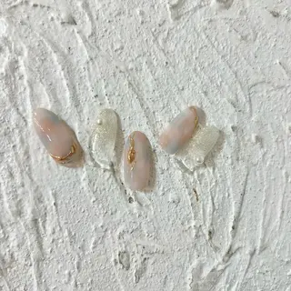 ネイル Silver Lunaのネイルデザイン