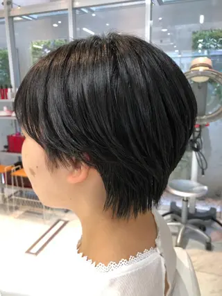 ショート kaho.🌿 ショートヘア⭐️のヘアスタイル