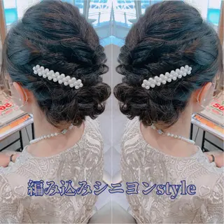 セミロング ヘアアレンジ 韓国hair🦋 Nanaのヘアスタイル