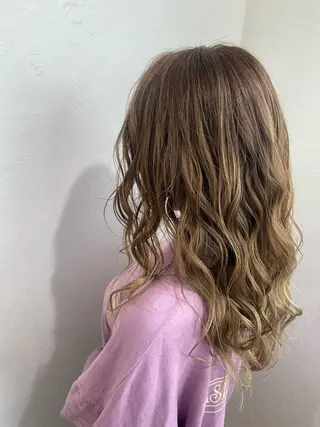 セミロング カラー 【メンズ&髪質改善】 萬納陽介のヘアスタイル