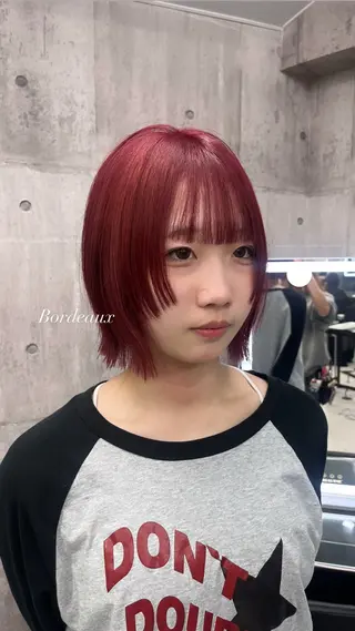 ミディアム カラー ハイトーン/ゆるふわ 🧚𖥔ׁTOMO♡のヘアスタイル