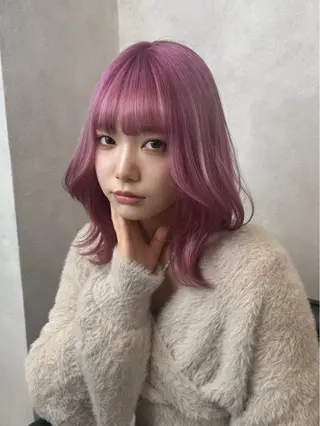 ミディアム ナツキ💫 カットモデル募集中のヘアスタイル