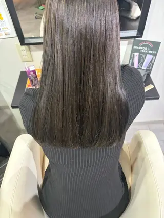 カラー ストレート/カラー 特化雪本☃️のヘアスタイル