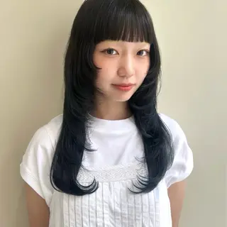 ロング カラー hana/艶髪 /透明感カラー🪞のヘアスタイル