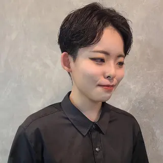 ショート 西田 理沙のヘアスタイル