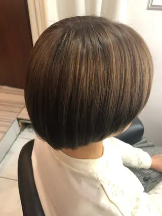 カラー 🍀アレンジ簡単ヘア ☘️石田万里奈🍀のヘアスタイル