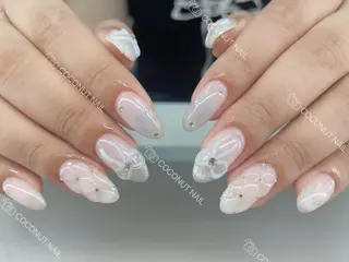 ネイル 神田 ココナッツのネイルデザイン