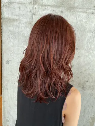 セミロング レイヤーカット🫧 ／髪質改善✨TOWAのヘアスタイル