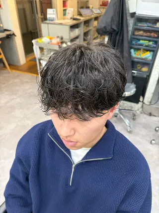 パーマ メンズ 【fifth】 小林直弥のヘアスタイル