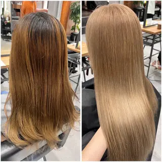 ロング カラー MAKO ❤️🔥NEXTのヘアスタイル
