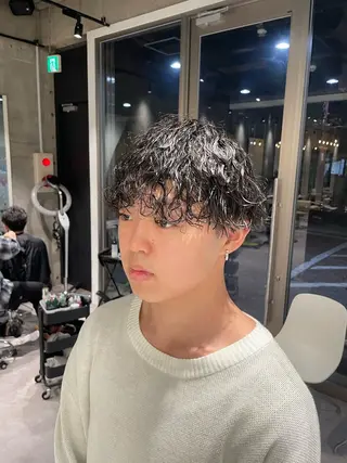 メンズ 無料ショートモデル 募集中❗️秋山ひらいのヘアスタイル