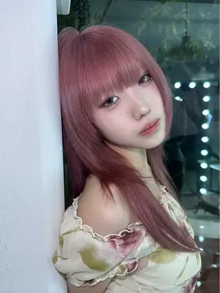 セミロング ‎🤍髪質改善‎🤍 ‎ViVIE🤍のヘアスタイル