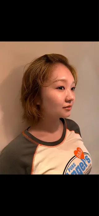 カラー デザインパーマ/ カット/nanaのヘアスタイル