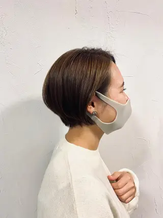 ショート 宮腰 瑠果のヘアスタイル
