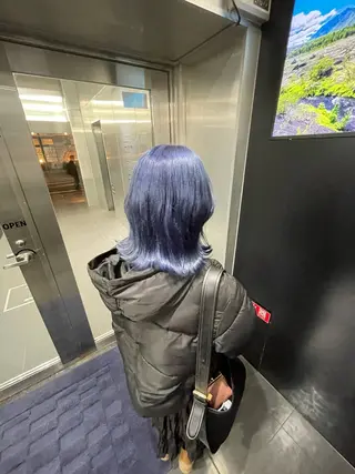 カラー カラーブリーチ特化 石原勇希のヘアスタイル