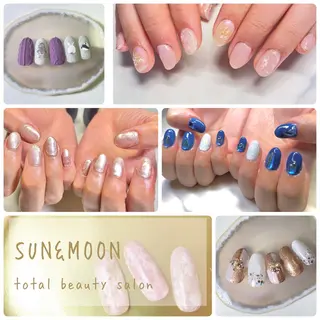 ネイル SUN&MOON REOのネイルデザイン