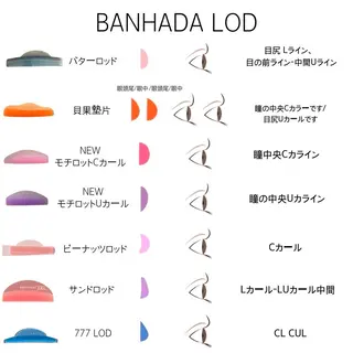 マツエク・マツパ meRK hinaのマツエク・マツパデザイン