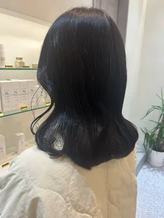 セミロング Yamamoto 半個室美容室zinaのヘアスタイル