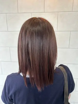 カラー HANABUSA御経塚店所属・播磨 茉侑のヘアスタイル